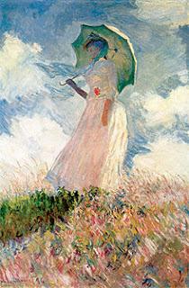 Femme à l'ombrelle de Monet (détournement 09-2013)