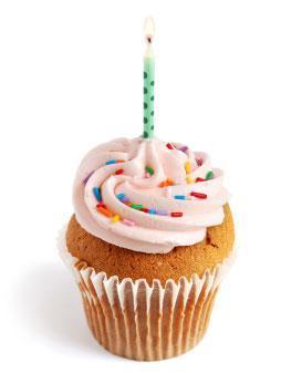 cupcake d'anniversaire pour les 5 ans de MyHomeDesign agence de décoration 