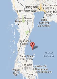 Ile de Koh Tao en thailande