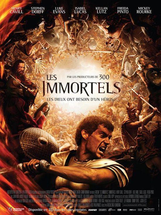 Affiche française - Les Immortels