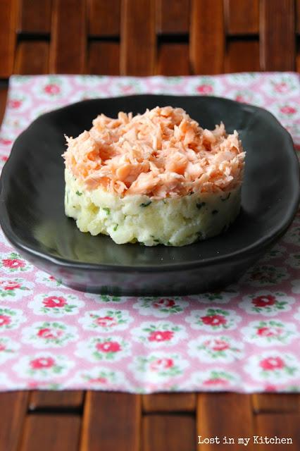 Parmentier au saumon