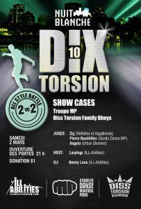 soiree-dix-torsion-all-style-battle-showcase-lazylegz-studio-montreal-paris-diss-torsion-breakdance-hiphop