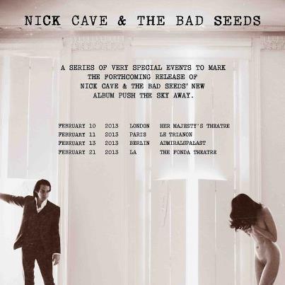 Nick Cave and the Bad Seeds @ Trianon, Paris