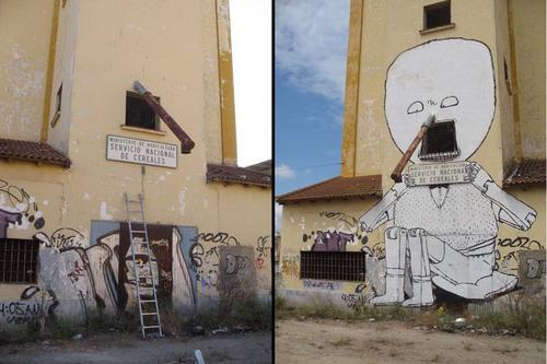 Street Art ©Blu Street Art ©Blu