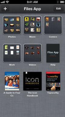 Files App, un finder pour iPhone et iPad...