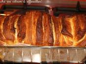 Brioche effeuiller citron