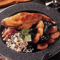 Lapin aux fruits d'hiver