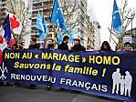 manifs, vote "mariage pour tous"