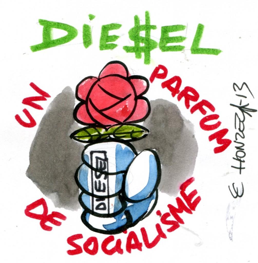 Le diesel plus racketté