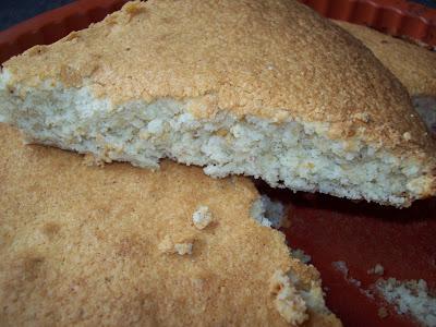 Visitandine (gâteau au blancs d'oeufs et amandes)
