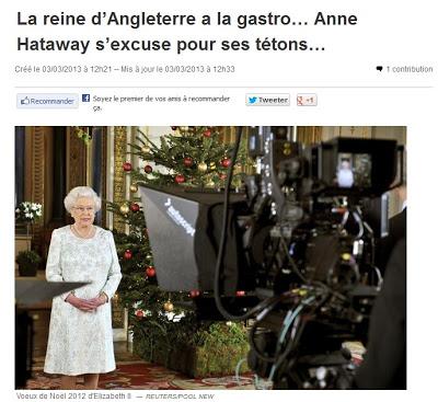 Sans doute l'information de ce dimanche.