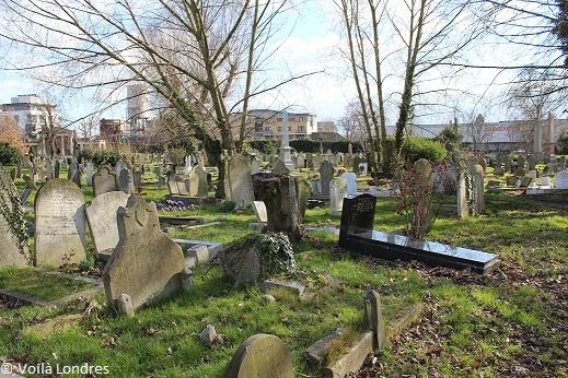 Le cimetière de Kensal Green abrite plus de 65 000 pierres tombales