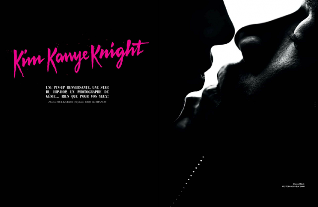 Kimye full photoshoot in L'officiel Hommes (spring 2013)