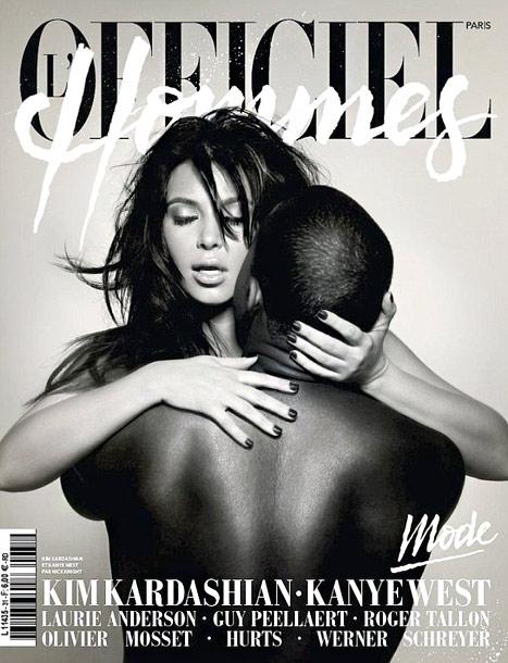 Kimye full photoshoot in L'officiel Hommes (spring 2013)