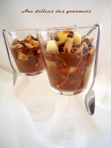 TRIFLE CHOCOLAT, BANANE ET SPÉCULOOS