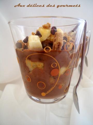 TRIFLE CHOCOLAT, BANANE ET SPÉCULOOS
