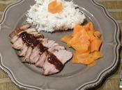 Filet mignon porc laqué sésame