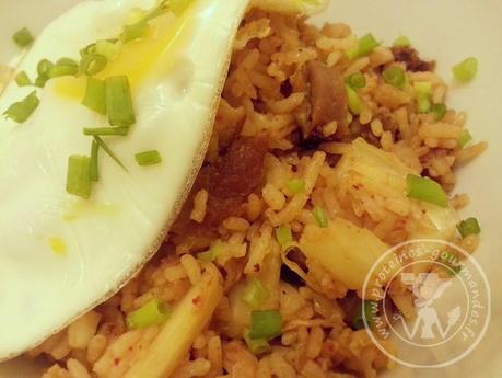 Bokumbap: riz sauté au kimchi