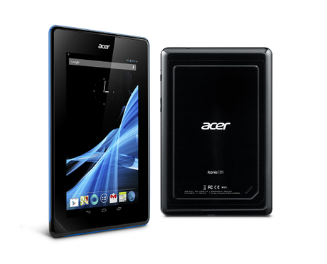 Tablettes : Acer vise 10 millions de ventes pour 2013 Iconia-B1