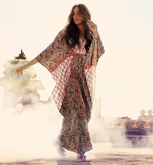 Mère-fille : Yasmine et Ambre Le Bon pour Moonsoon.