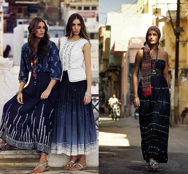 Mère-fille : Yasmine et Ambre Le Bon pour Moonsoon.