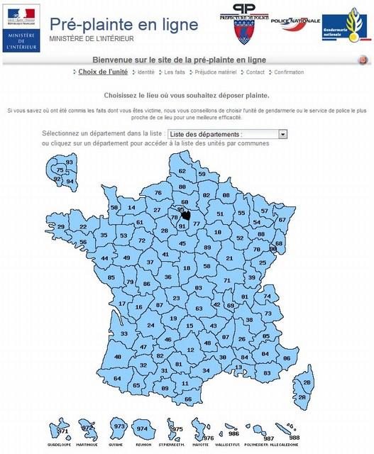 La pré-plainte en ligne désormais accessible sur toute la France