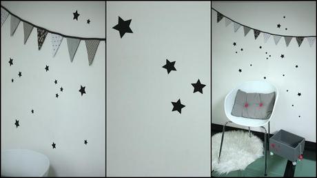 Stickers étoiles, pois et triangles chez Ma caisse à jouets