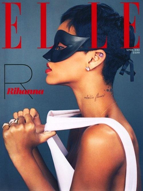 Rihanna : tendance féline pour le Elle UK !