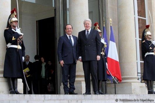 Hollande Grimsson elysee 7b886 Le silence radio sur la visite du Président de lIslande en France