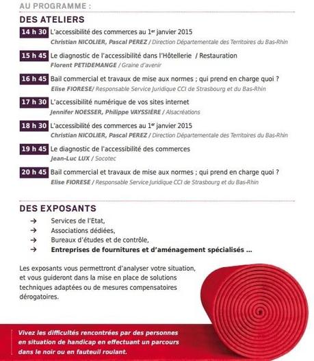 1er Salon de l'accessibilité à Strasbourg le 18 mars 2013 !