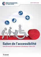 1er Salon de l'accessibilité à Strasbourg le 18 mars 2013 !