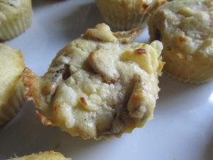 muffins champi fromage frais