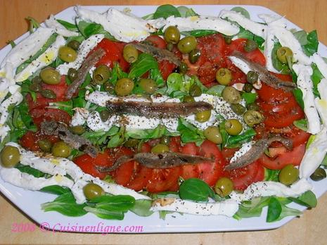 La salade méditerranéenne