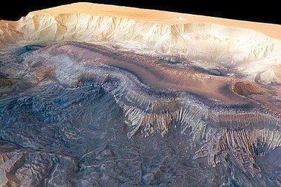 Photos... Grand Canyon planète MARS...