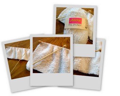 tricot, gilet, capuche