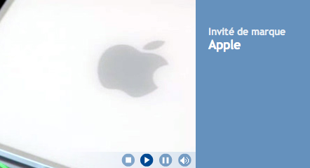 Invité de marque, l'histoire d'Apple en vidéo