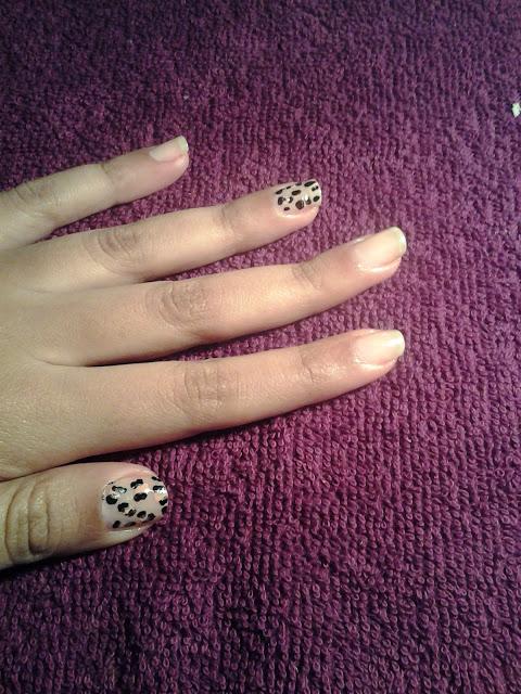 Nail of the day : Leopard Print