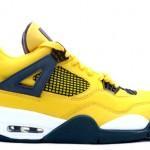 Air Jordan IV Duck Camo par DeJesus Customs Air Jordan 4 Lightning