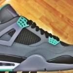 Air Jordan IV Duck Camo par DeJesus Customs Air Jordan IV Retro Green Glow