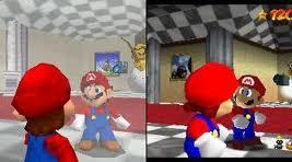 Reflet Super Mario 64 DS