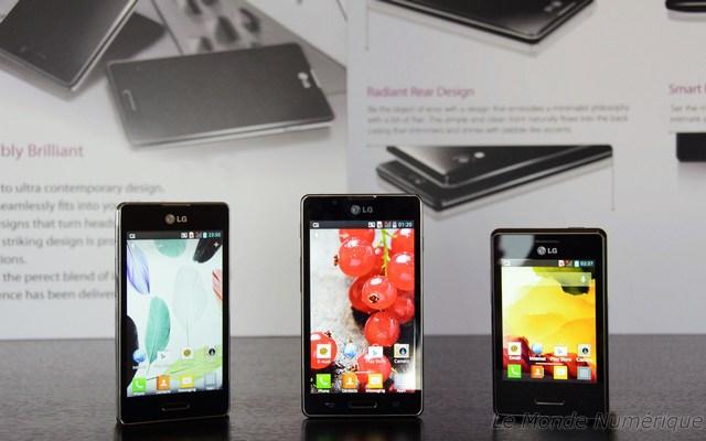 MWC 2013 : Nouvelle gamme de smartphone LG Optimus L II