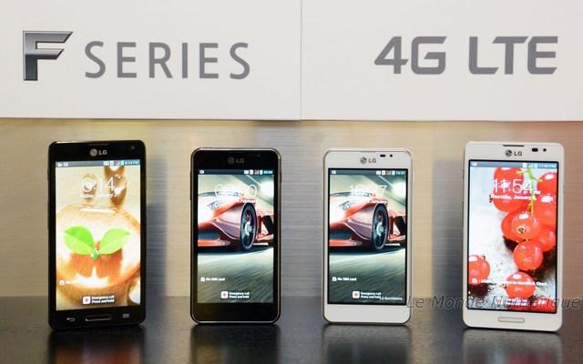 MWC 2013 : LG lance les smartphones de la Serie 4G Optimus F