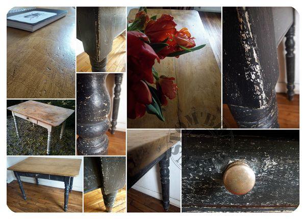 Table moulurée 40- montage