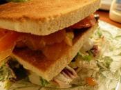 Club sandwich saumon fumé