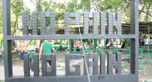 no pain no gain ambient marketing proximity bbdo siam classic thailand bodybuilding bodybuilder 2