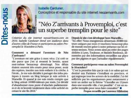 Flux NeoZarrivants Toulouse: mars 2013