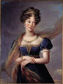 Marie Caroline Ferdinande Louise de Bourbon, princesse des Deux-Siciles, duchesse de Berry, 