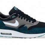 Nike Air Max 1 Black White Mid Turquoise Cool Grey