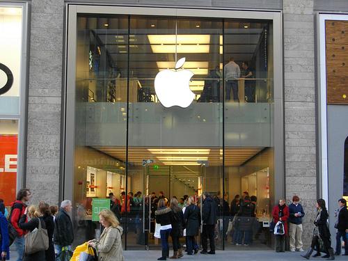 L'Apple Store en Angleterre 