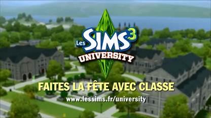 Les Sims 3 University – Quelques conseils pour survivre à l’université !‏